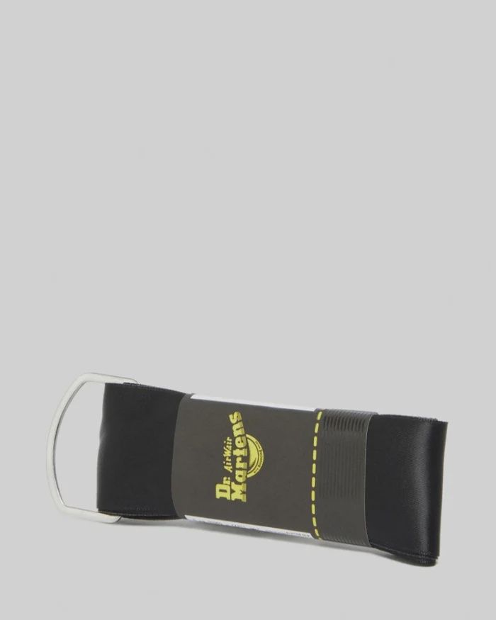 DR MARTENS 140CM RIBBON LACES (8-10 EYE)-BLACK