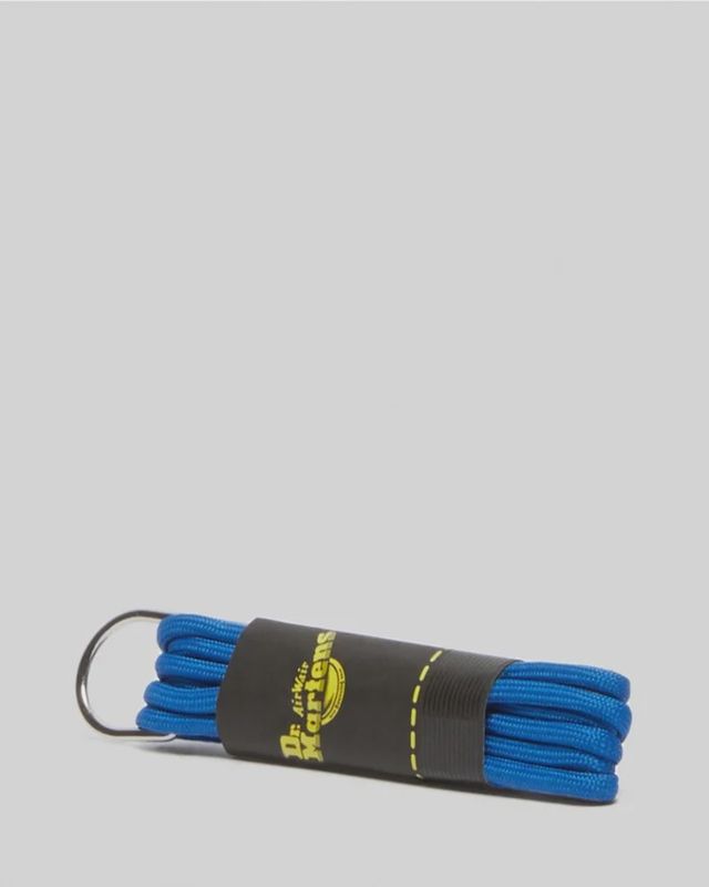 DR MARTENS 3 EYE LACE BLUE ROUND 65CM - BLUE