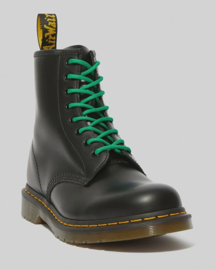 DR MARTENS 8-10 EYE LACE GREEN 140CM
