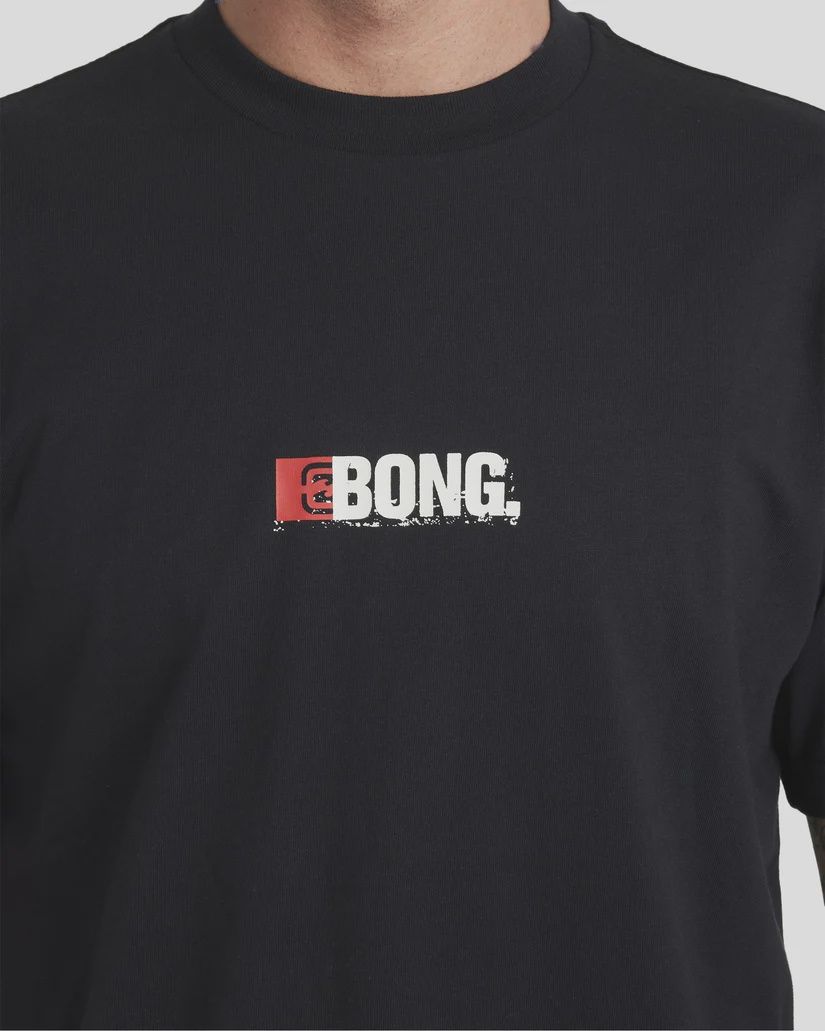 BILLABONG MENS BONG OG S/S TEE - BLACK