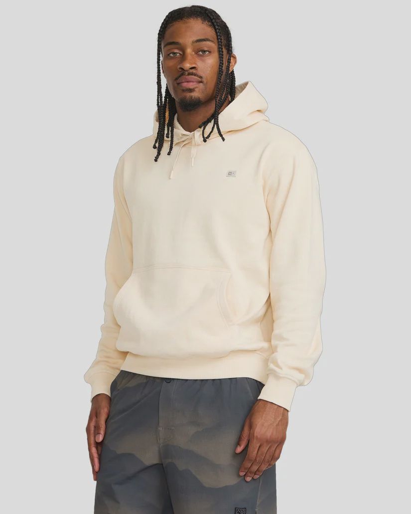 RVCA MENS VA ESSENTIAL HOODIE - CERAMIN