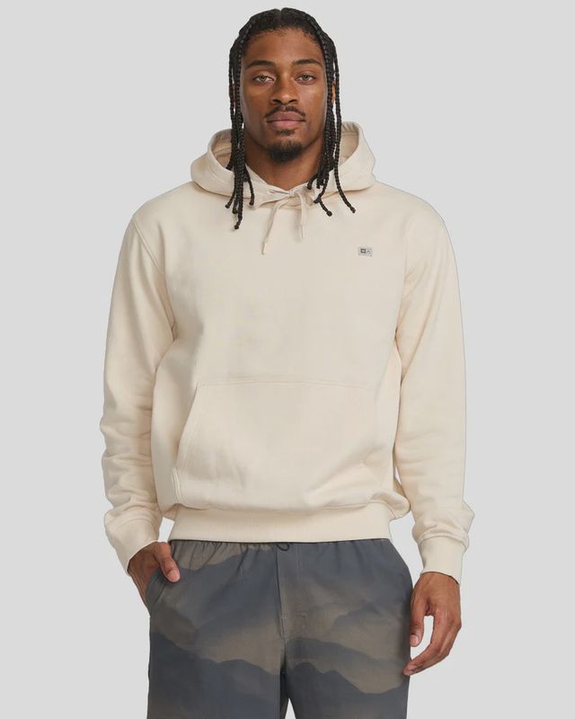 RVCA MENS VA ESSENTIAL HOODIE - CERAMIN