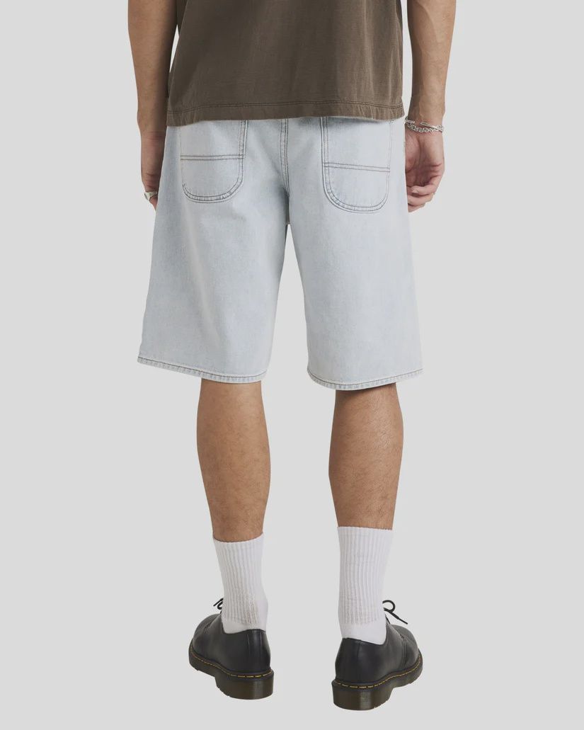 RVCA MENS SKATE DENIM SHORT - ASH BLUE