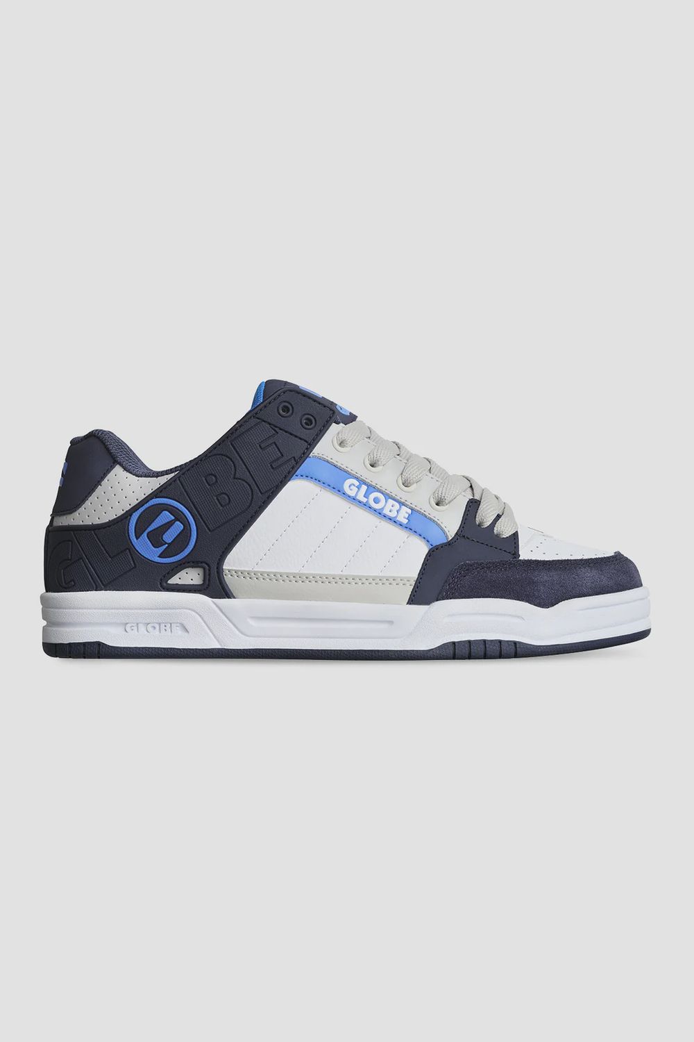 GLOBE MENS TILT SHOE - BLUE HEAVEN/WHITE