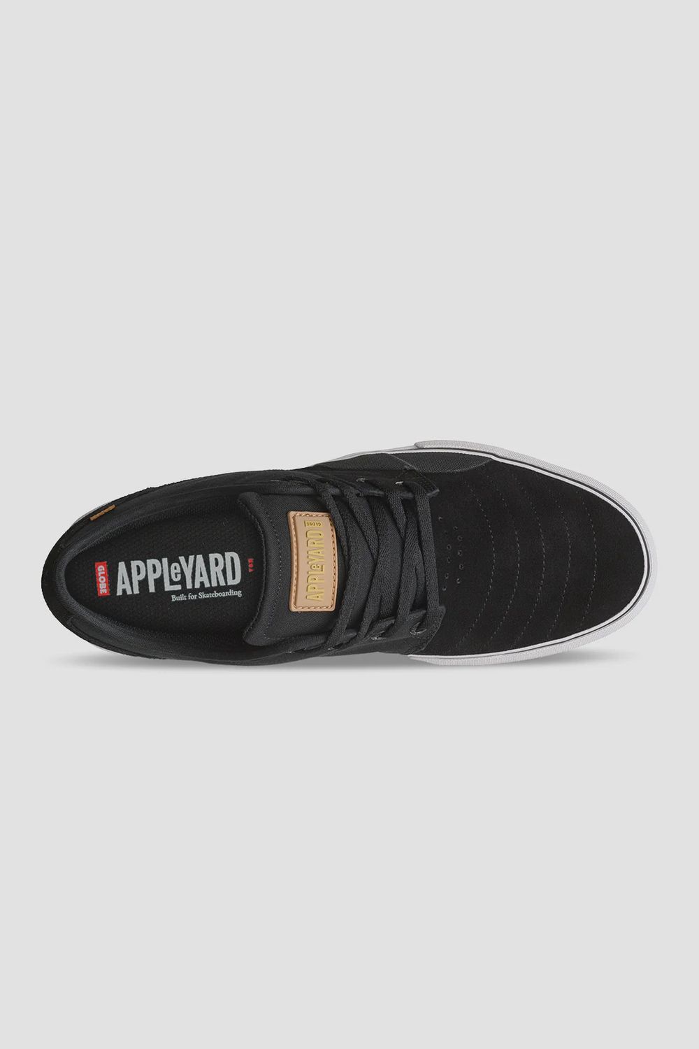 GLOBE MENS MAHALO PLUS SHOE - BLACK/TAN/WHITE