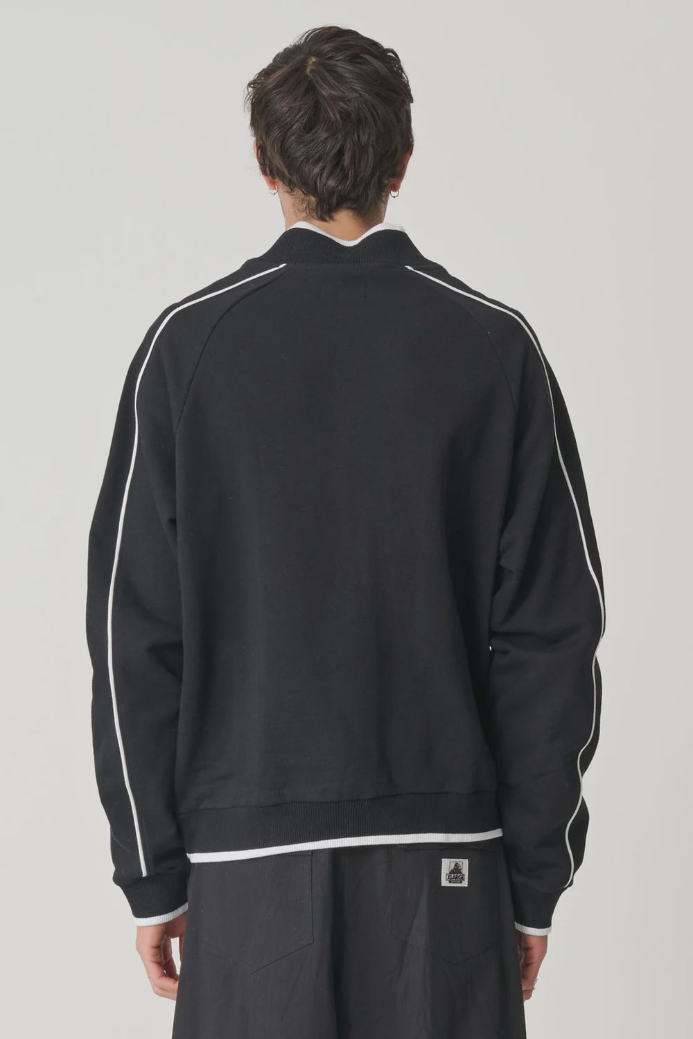 XLARGE MENS XL STAR ZIP THRU JACKET - BLACK