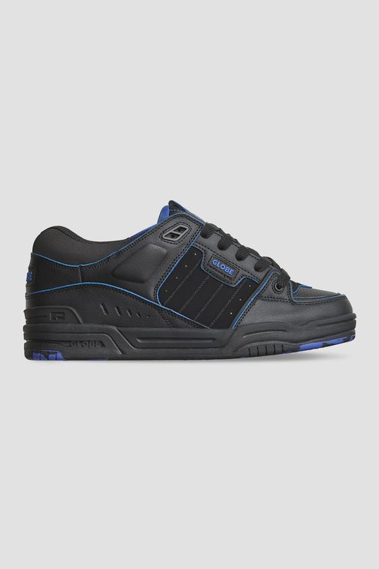 GLOBE MENS FUSION SHOE - BLACK/BLUE/MOSAIC