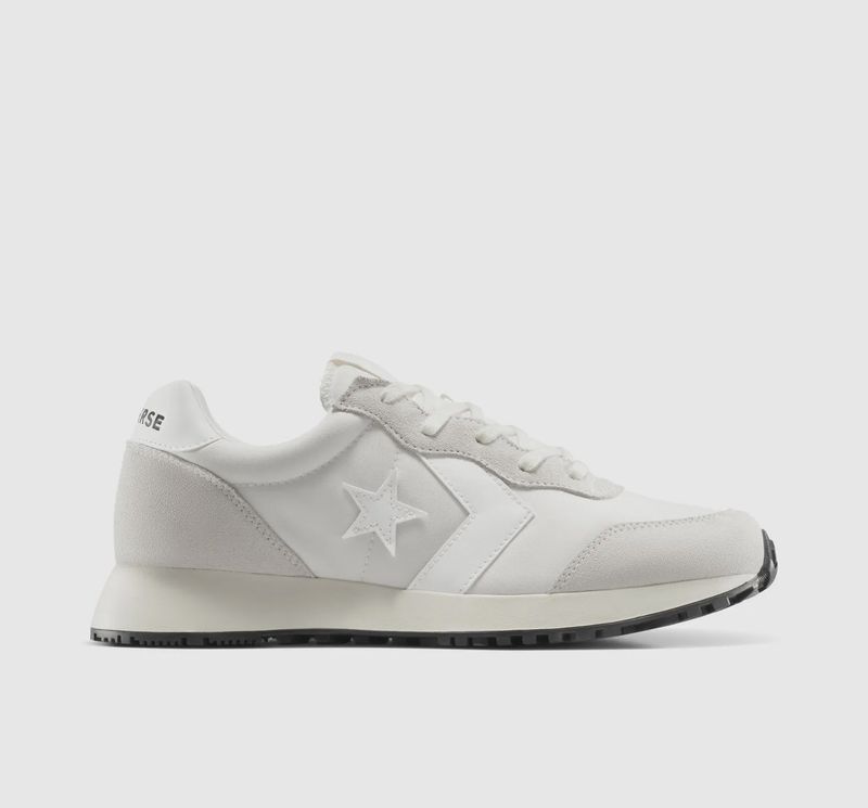 CONVERSE UNISEX OMEGA TRAINER LOW - EGRET/VINTAGE WHITE/BLACK