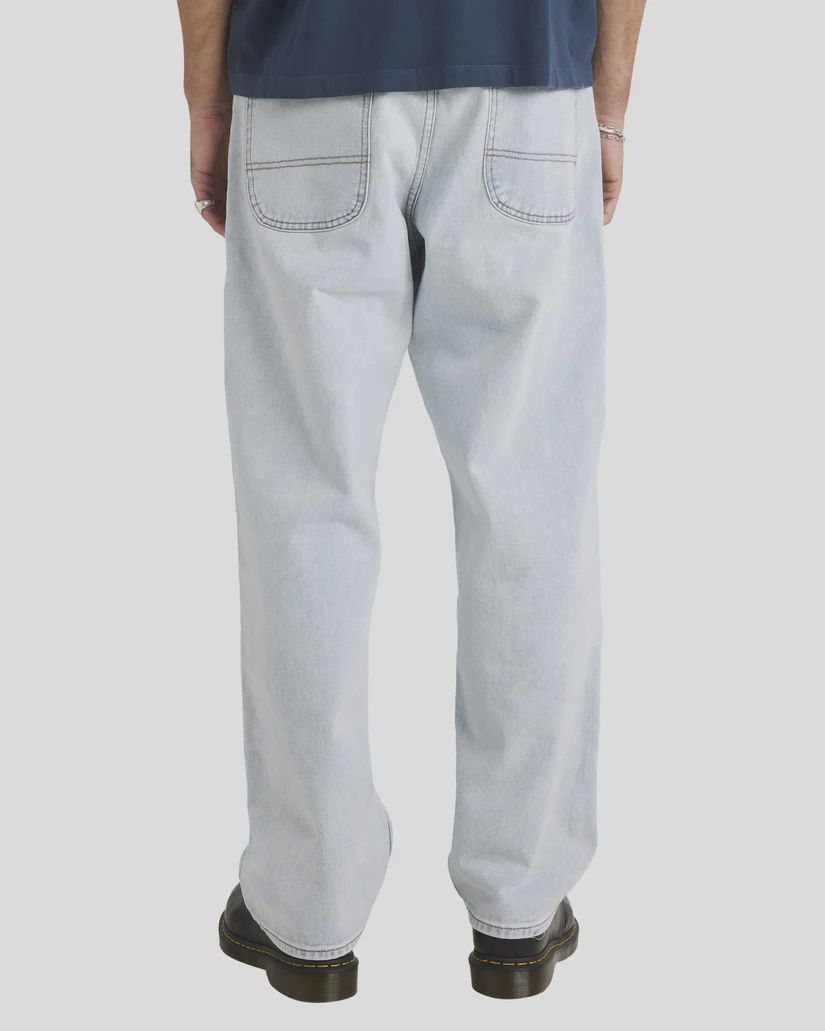 RVCA MENS SKATE DENIM JEAN - ASH BLUE