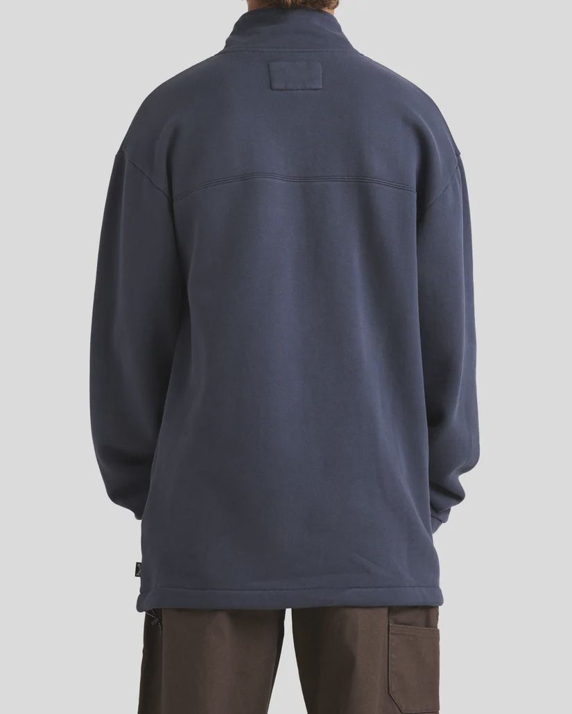 BILLABONG MENS KING PRAWN PULLOVER FLEECE - GRAPHITE