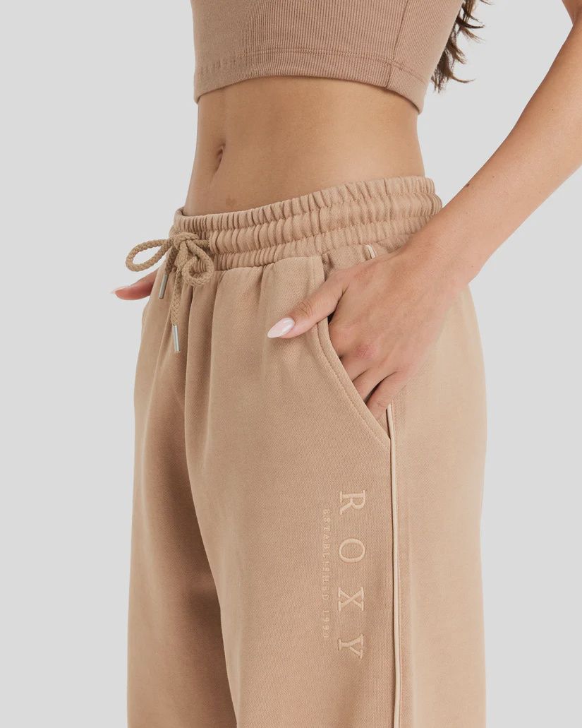 ROXY LADIES OUR TOWN TRACKPANT - PORTABELLA