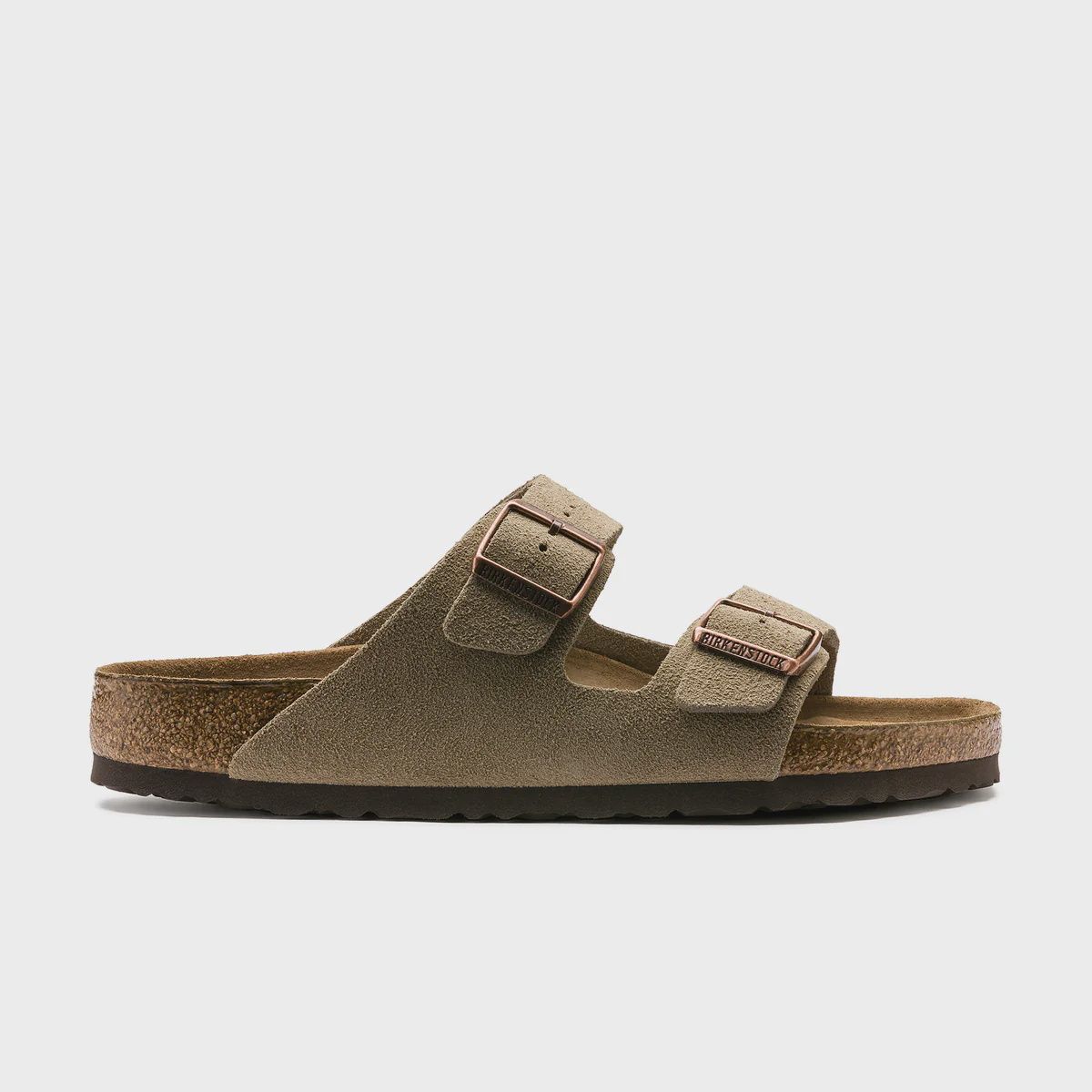 BIRKENSTOCK ARIZONA SFB REGULAR- TAUPE SUEDE LEATHER
