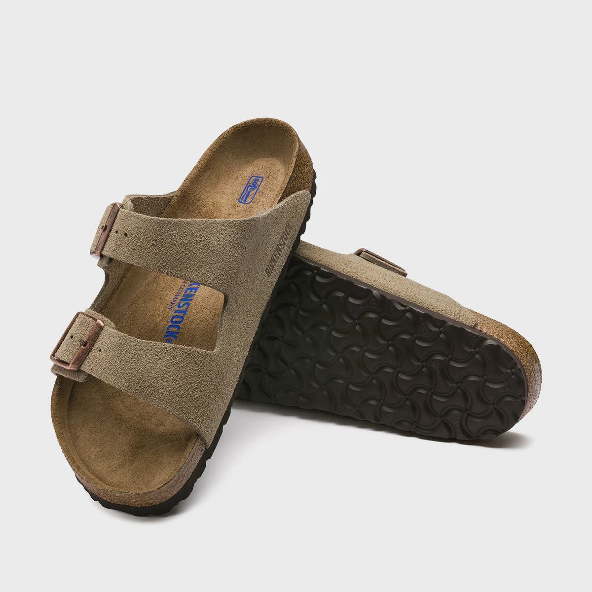 BIRKENSTOCK ARIZONA SFB REGULAR- TAUPE SUEDE LEATHER