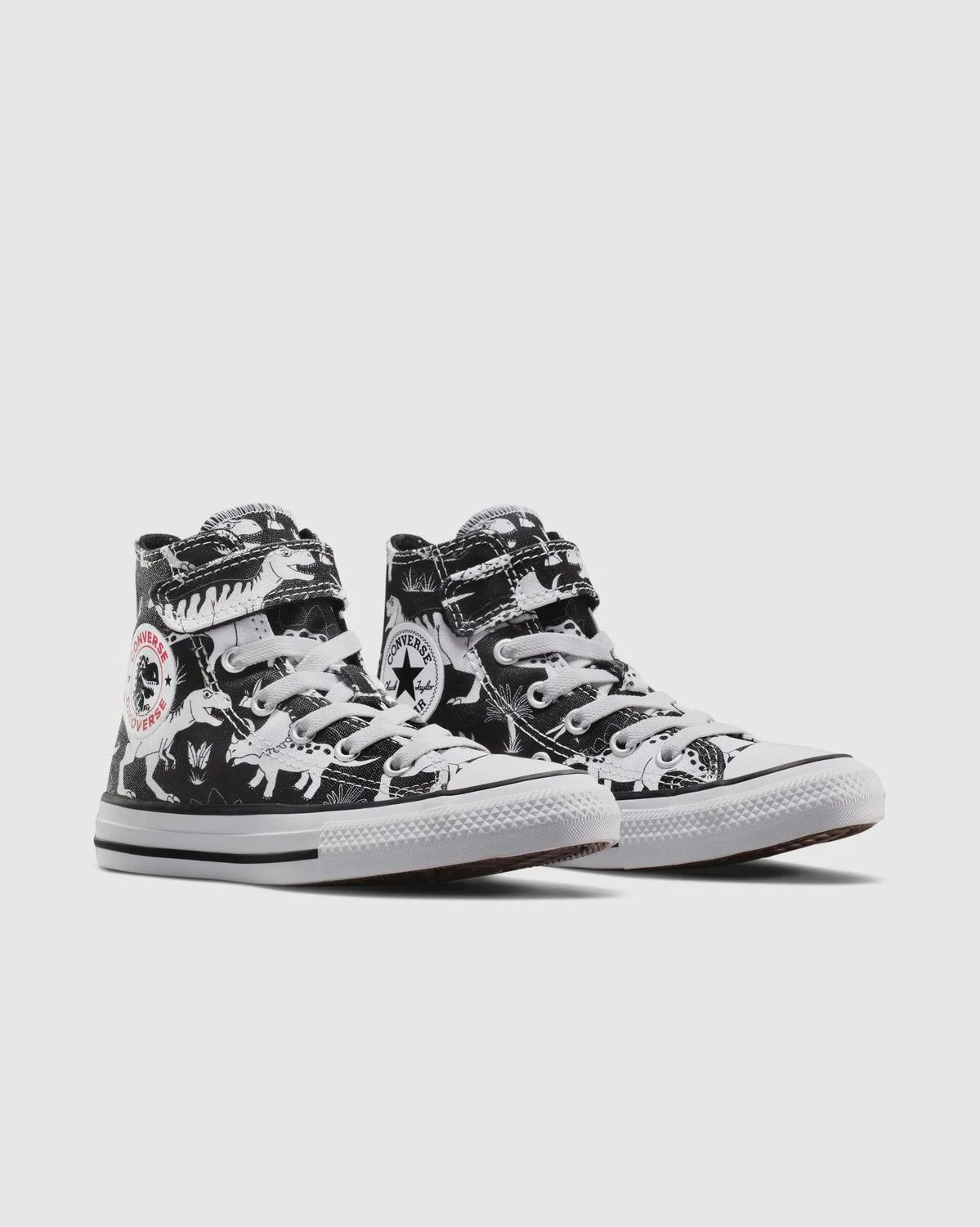 CONVERSE KIDS CT DINOCONS 1V HI - BLACK/WHITE/BLACK