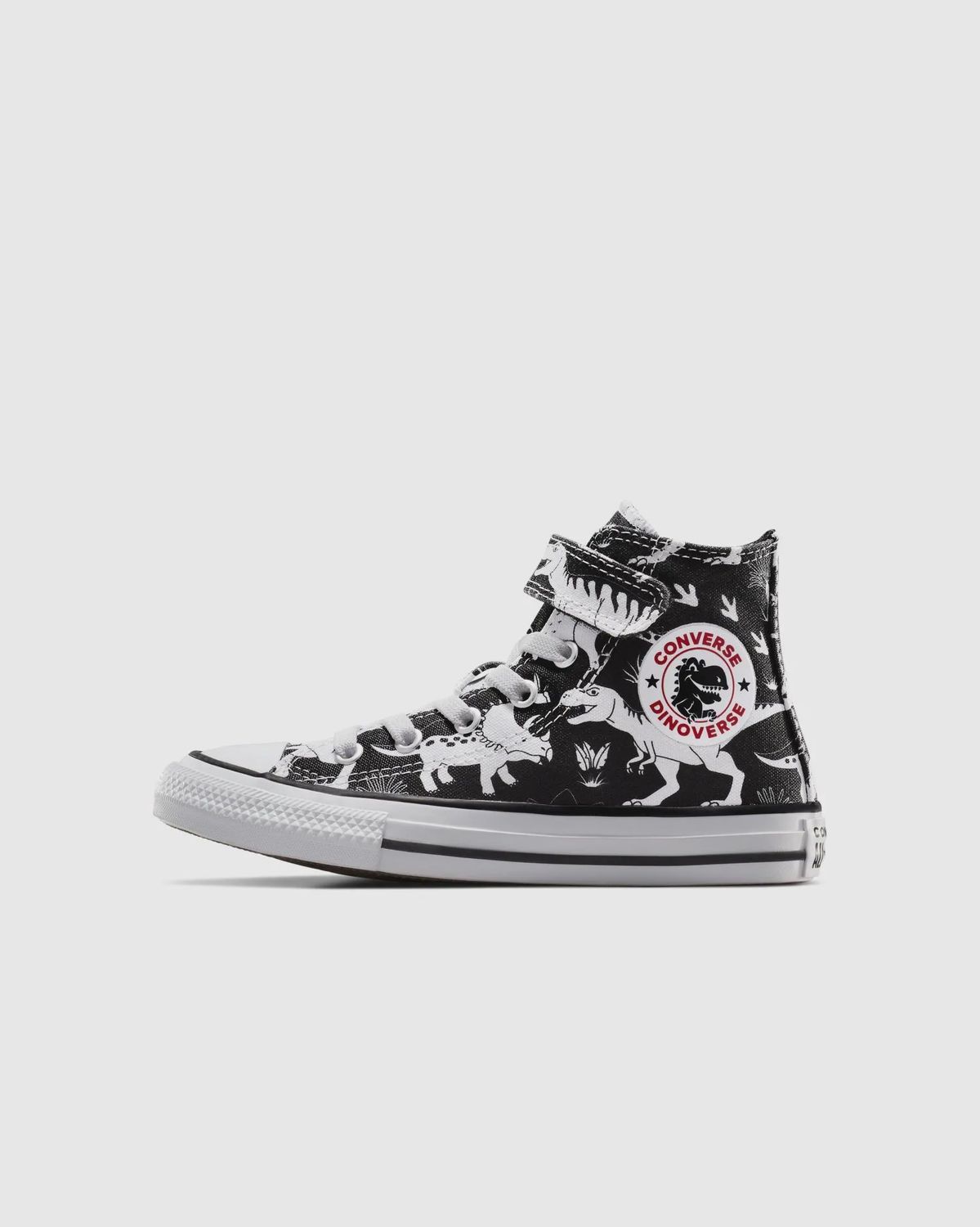 CONVERSE KIDS CT DINOCONS 1V HI - BLACK/WHITE/BLACK