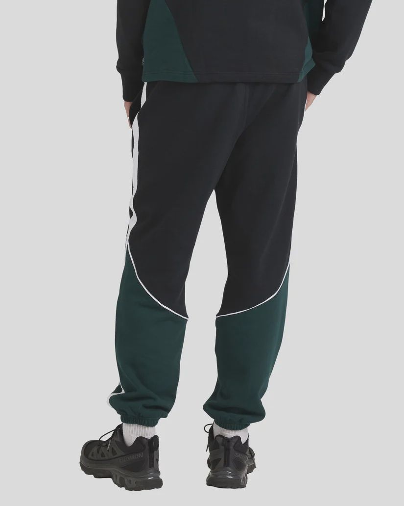 RVCA MENS PANELLED JOGGER - BLACK
