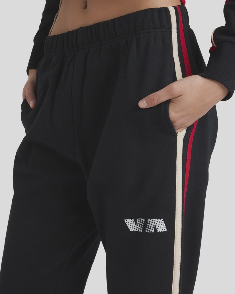RVCA WOMENS VA TRACKPANT - BLACK