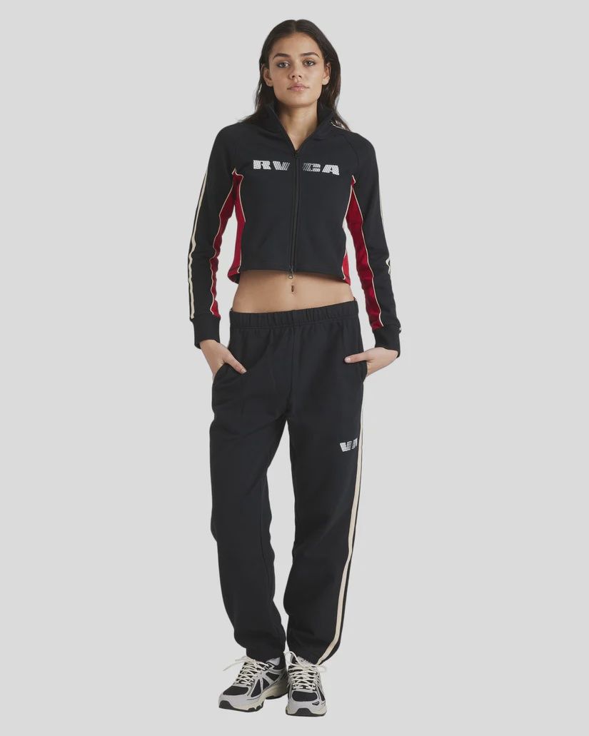 RVCA WOMENS VA TRACKPANT - BLACK