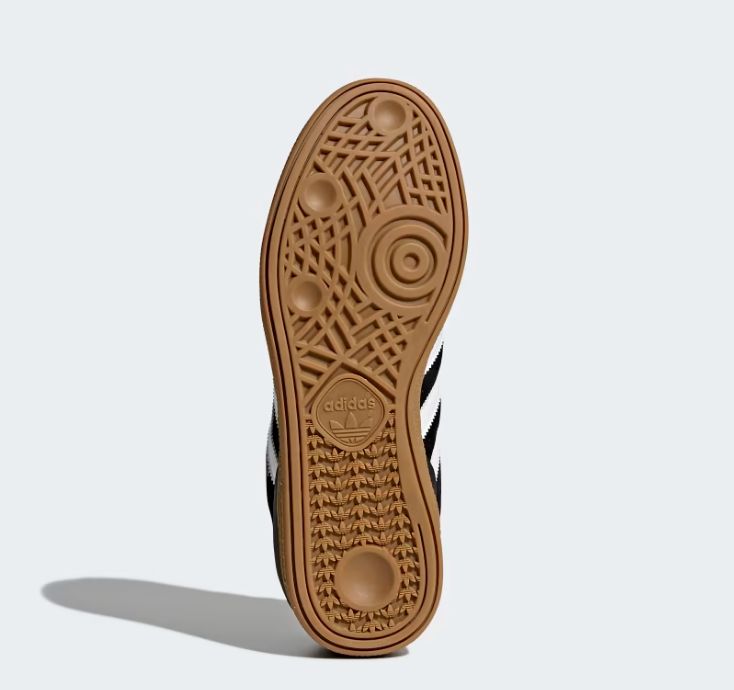 ADIDAS MENS BUSENITZ SHOE - BLACK/WHITE/GUM