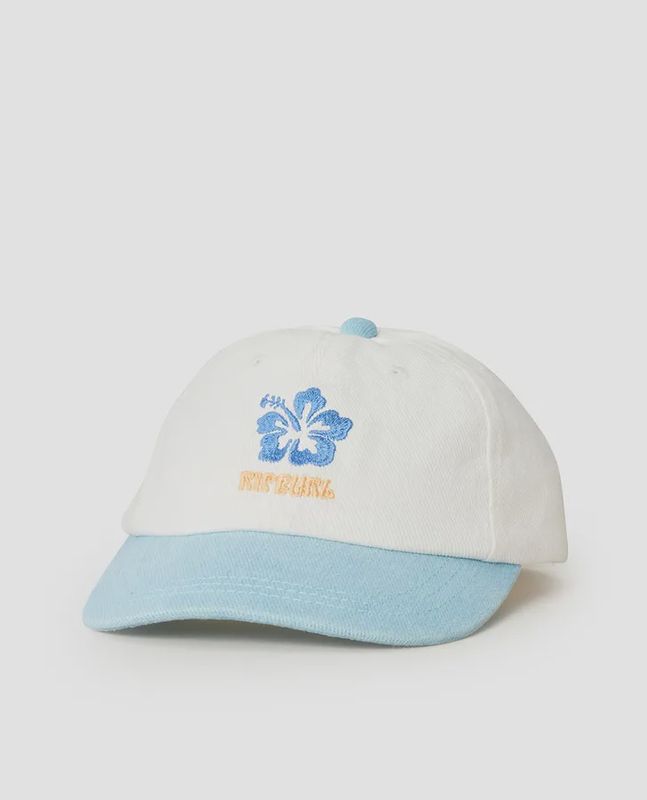 RIPCURL TEEN GIRLS WASHED TWILL CAP - BLUE