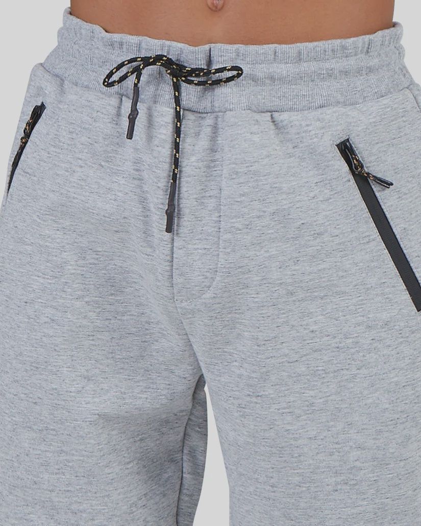 BILLABONG MENS ADIV TECH FLEECE PANTS - GREY HEATHER