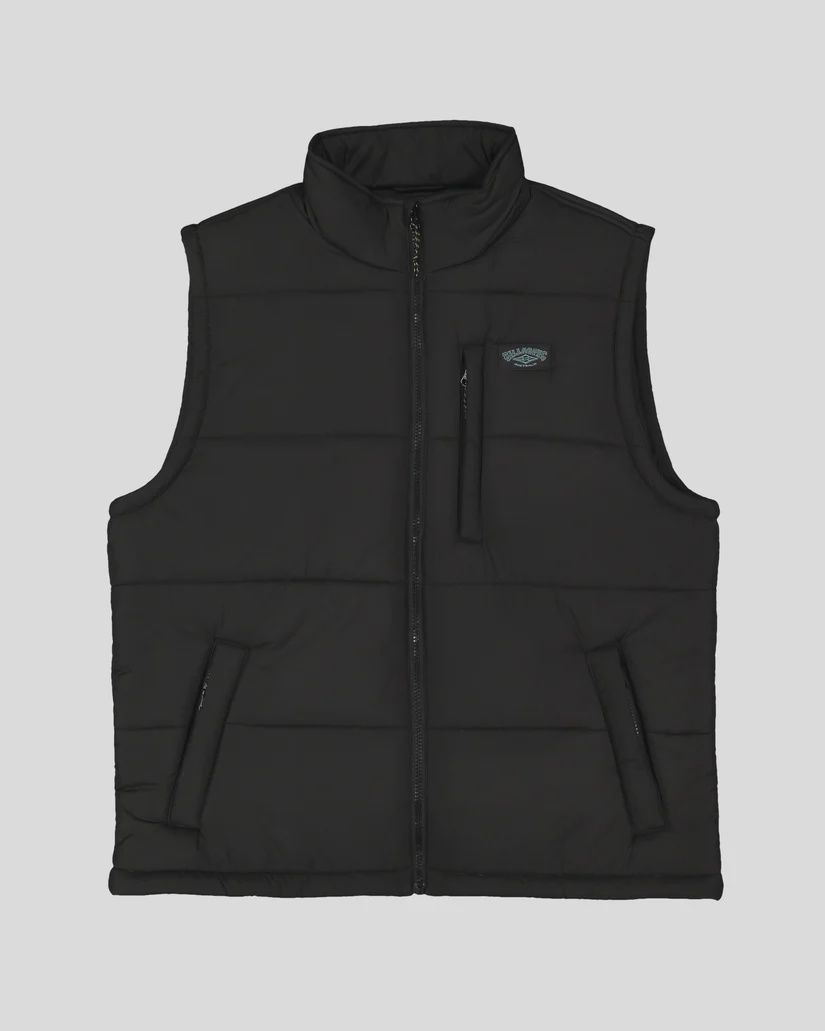BILLABONG MENS JOURNEY VEST - BLACK