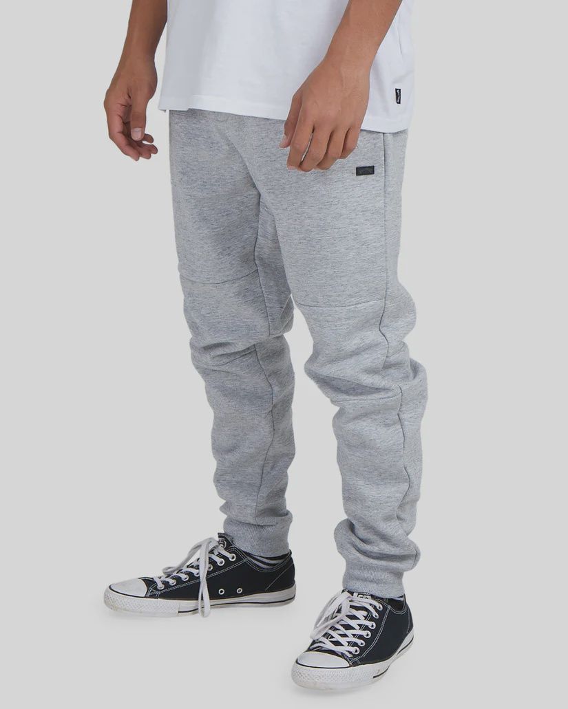 BILLABONG MENS ADIV TECH FLEECE PANTS - GREY HEATHER