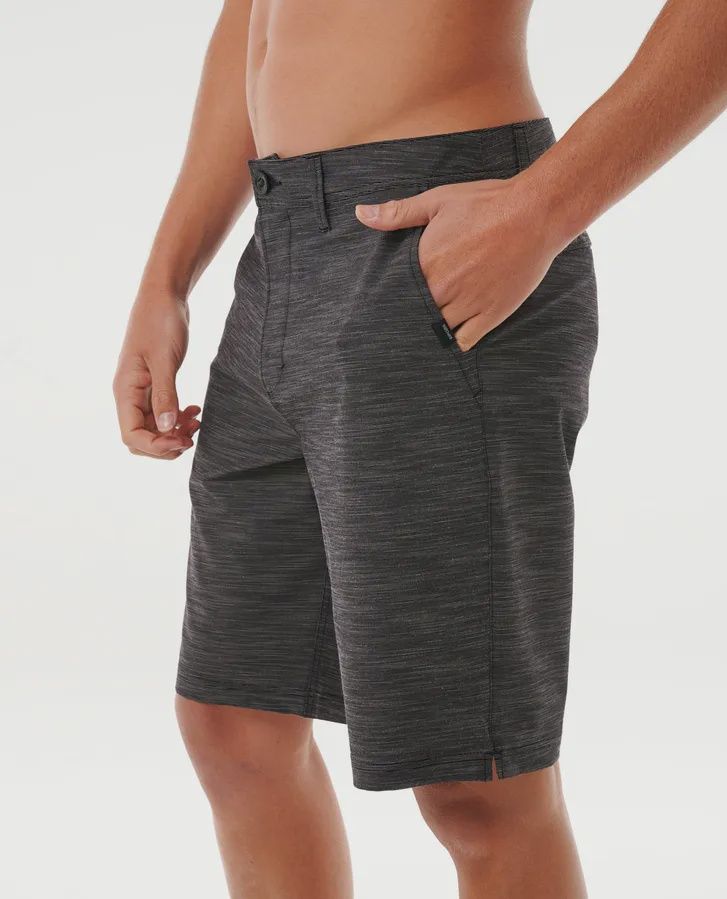 RIP CURL MENS BOARDWALK JACKSON SHORT - BLACK