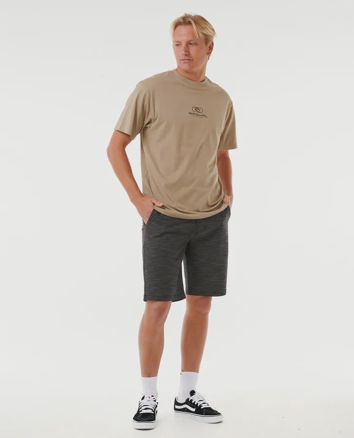RIP CURL MENS BOARDWALK JACKSON SHORT - BLACK