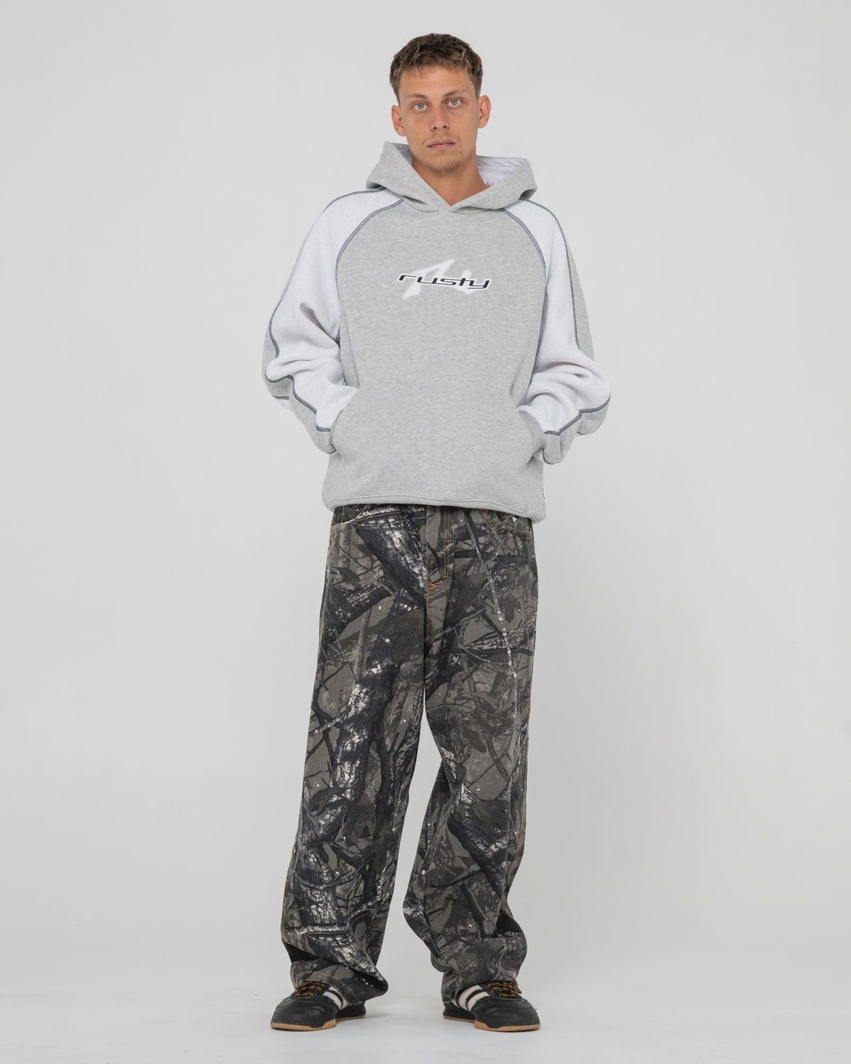 RUSTY MENS FLIP RAMBO PANT  CAMO