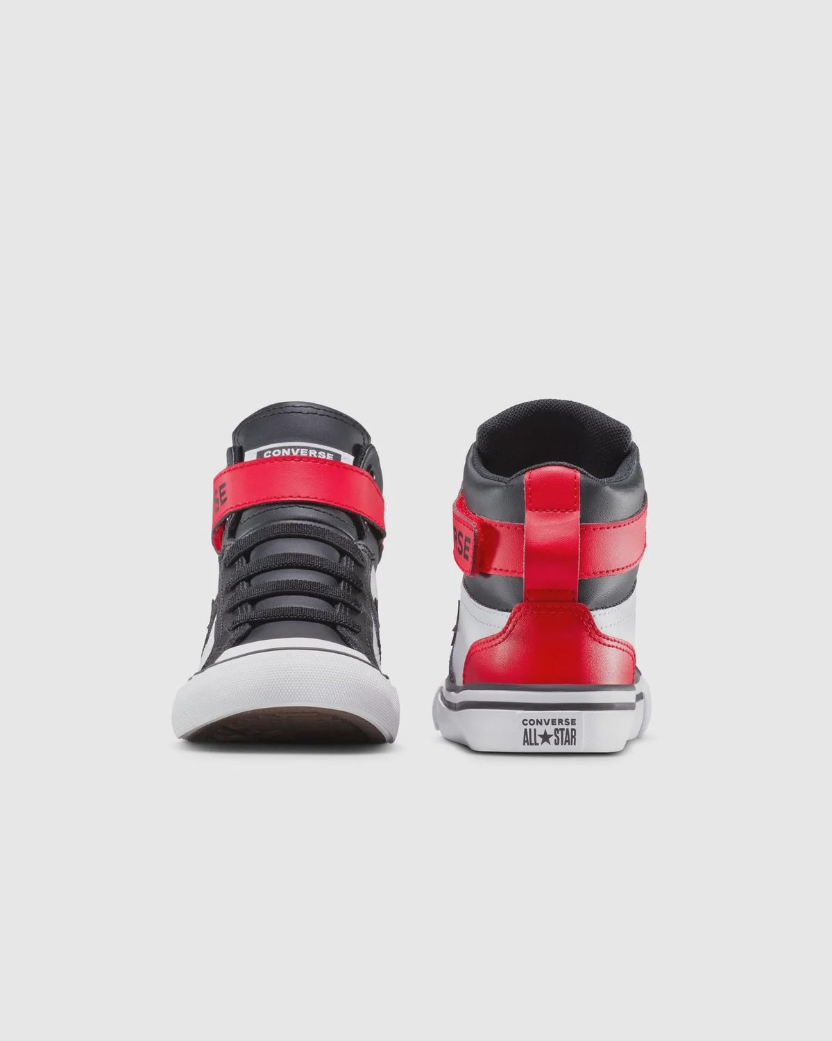 CONVERSE JUNIOR PRO BLAZE STRAP HIGH TOP- RED/WHITE/BLACK