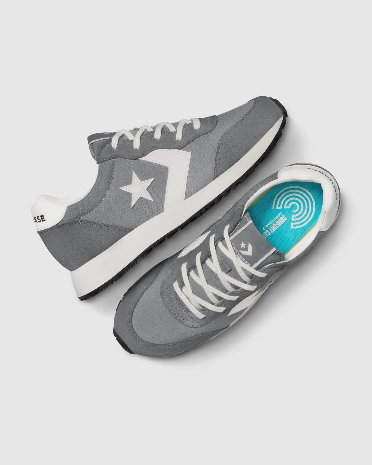 CONVERSE UNISEX OMEGA TRAINER LOW TOP- SHARKSKIN/CLASSIC GREY/WHITE