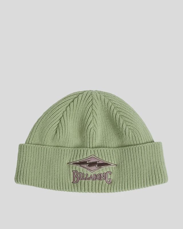 BILLABONG WOMENS THE ORIGINAL VIBES BEANIE - PISTACHIO