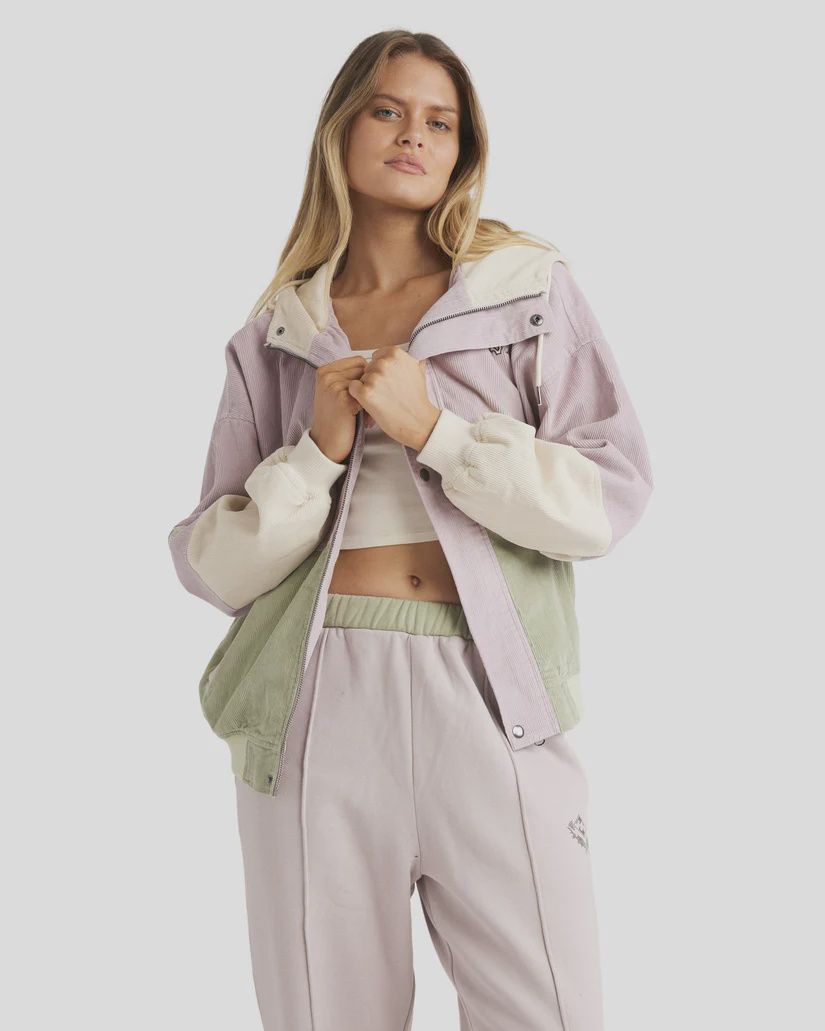 BILLABONG WOMENS SET THE TONE JACKET - MULTI