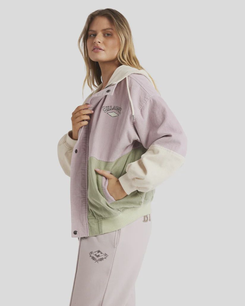 BILLABONG WOMENS SET THE TONE JACKET - MULTI