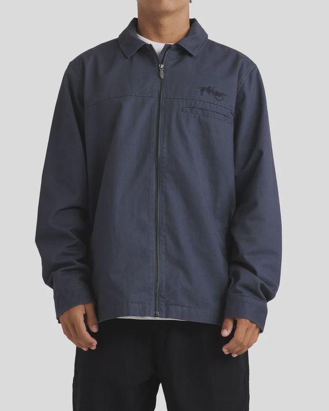 BILLABONG MENS JIMMY JACKET - GRAPHITE INDIGO