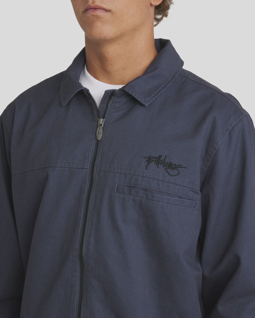 BILLABONG MENS JIMMY JACKET - GRAPHITE INDIGO