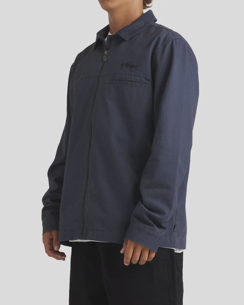 BILLABONG MENS JIMMY JACKET - GRAPHITE INDIGO