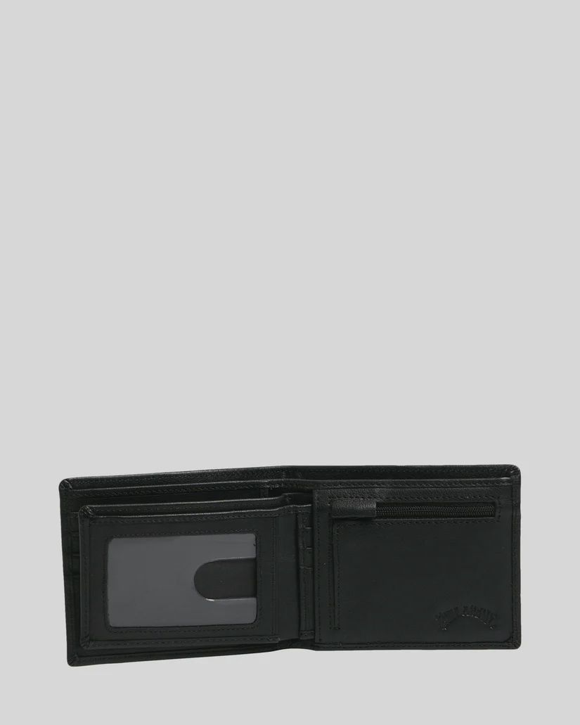 BILLABONG MENS SCOPE 2 IN 1 WALLET - BLACK