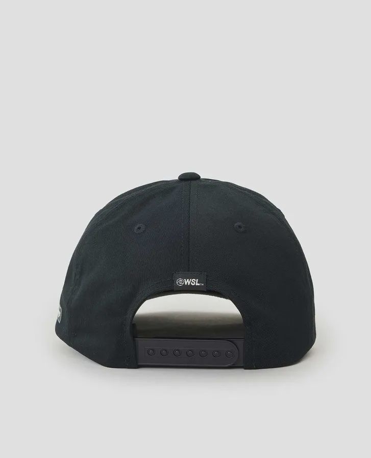 RIPCURL MENS BELLS 25 SNAPBACK CAP - BLACK
