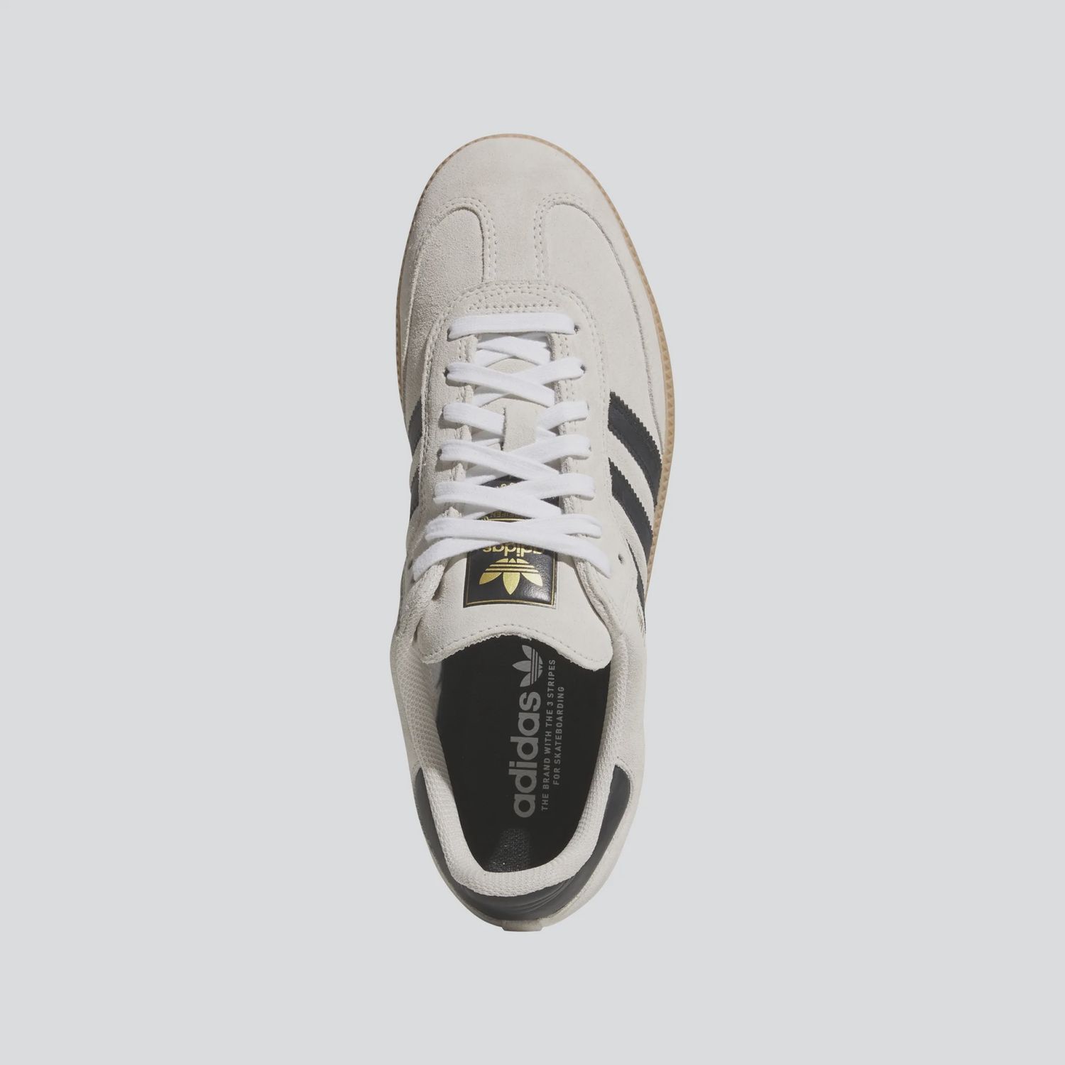 ADIDAS SAMBA ADV- ALUMIN/CBLACK/GUM4