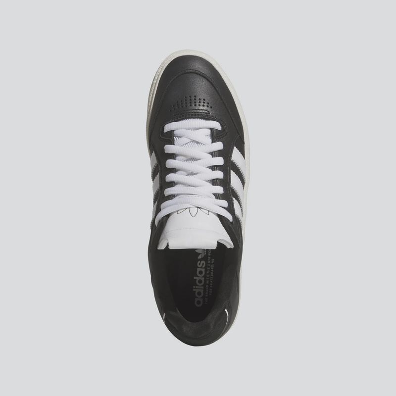 ADIDAS MENS TYSHAWN LOW- CBLACK/FTWWHT/CWHITE