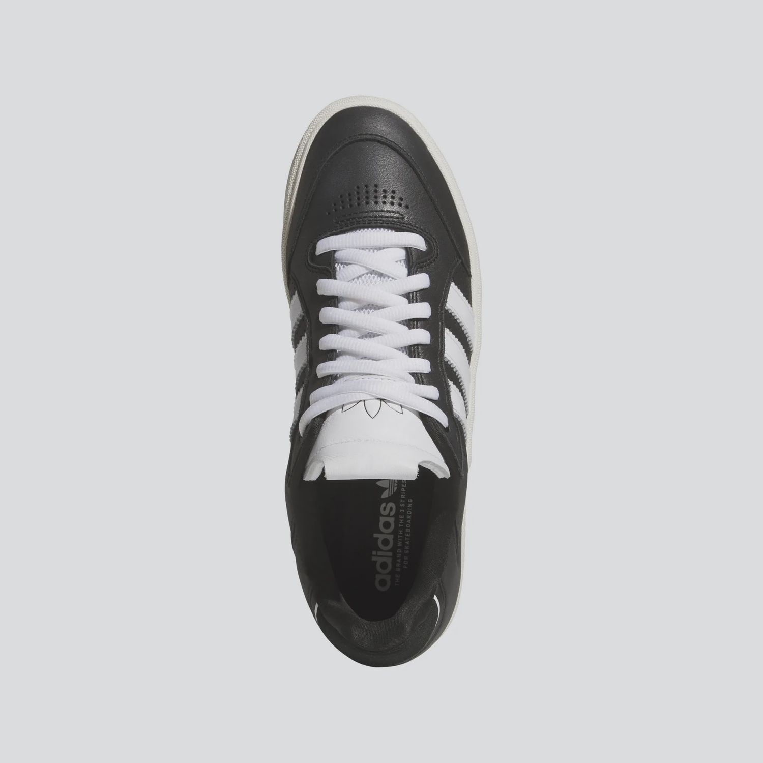 ADIDAS MENS TYSHAWN LOW- CBLACK/FTWWHT/CWHITE