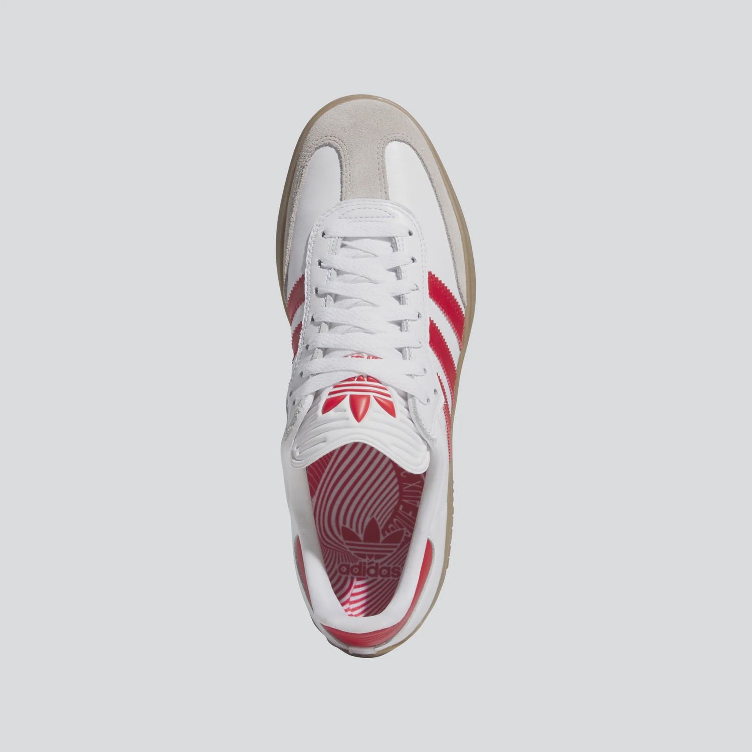 ADIDAS MENS PUIG SAMBA - CLOUD WHITE/BETTER SCARLET/GUM4