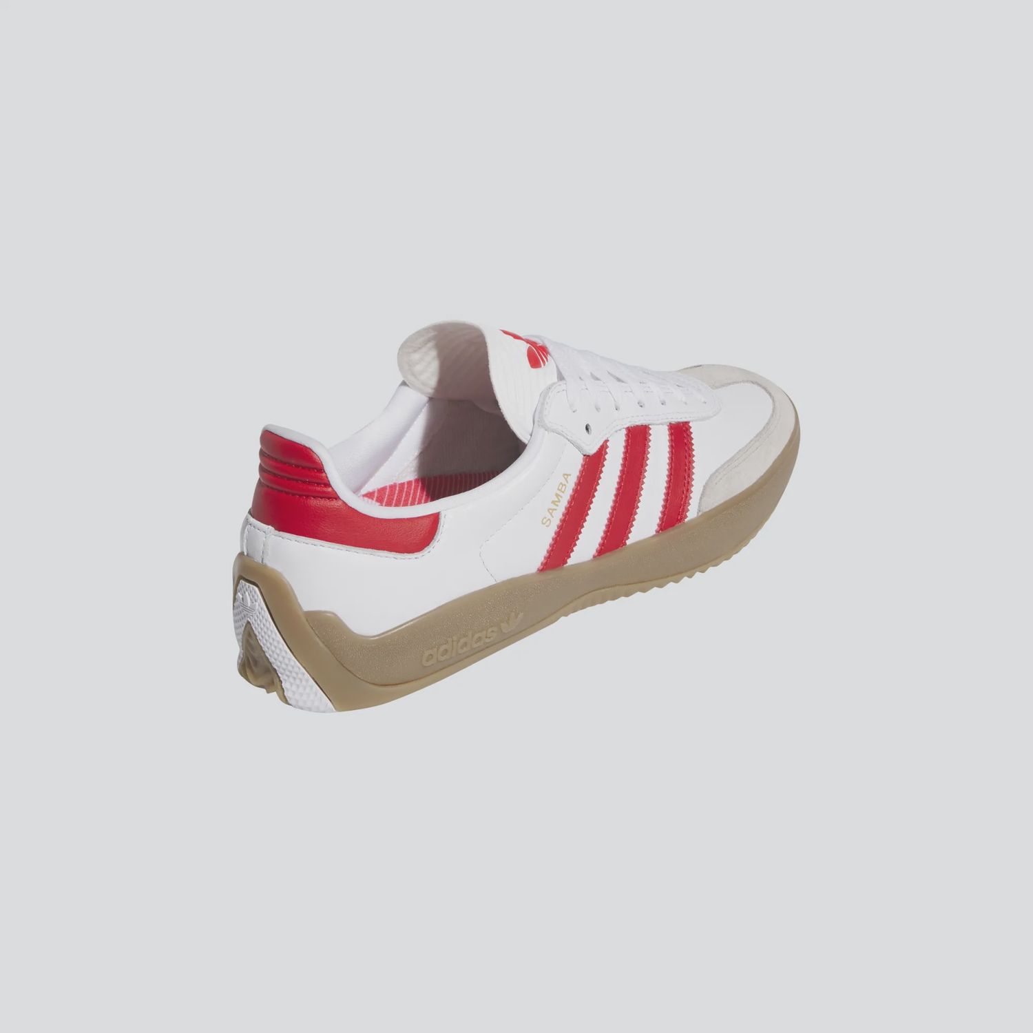 ADIDAS MENS PUIG SAMBA - CLOUD WHITE/BETTER SCARLET/GUM4