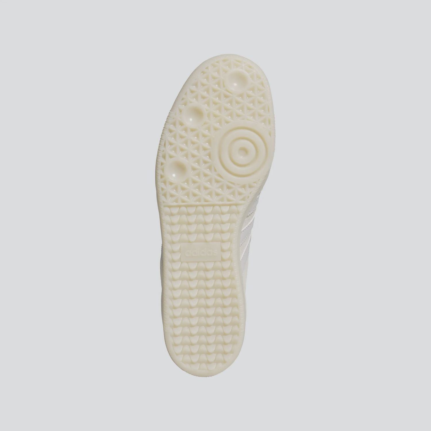 ADIDAS UNISEX SAMBA ADV SHOE -  CRYSTAL WHITE/GREY ONE/CARBON