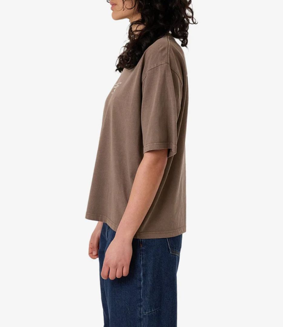 THRILLS LADIES NEW ISSUE SQUARE SS TEE - FUNGI