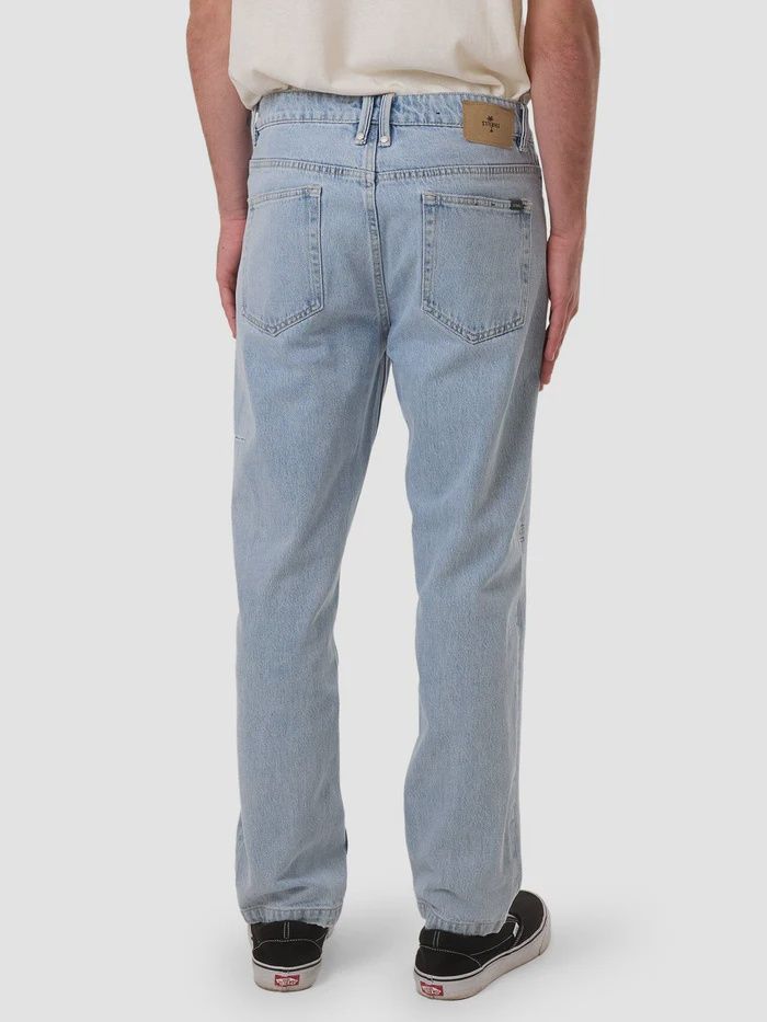 THRILLS MENS UNCHOPPED DENIM JEAN - AGELESS BLUE