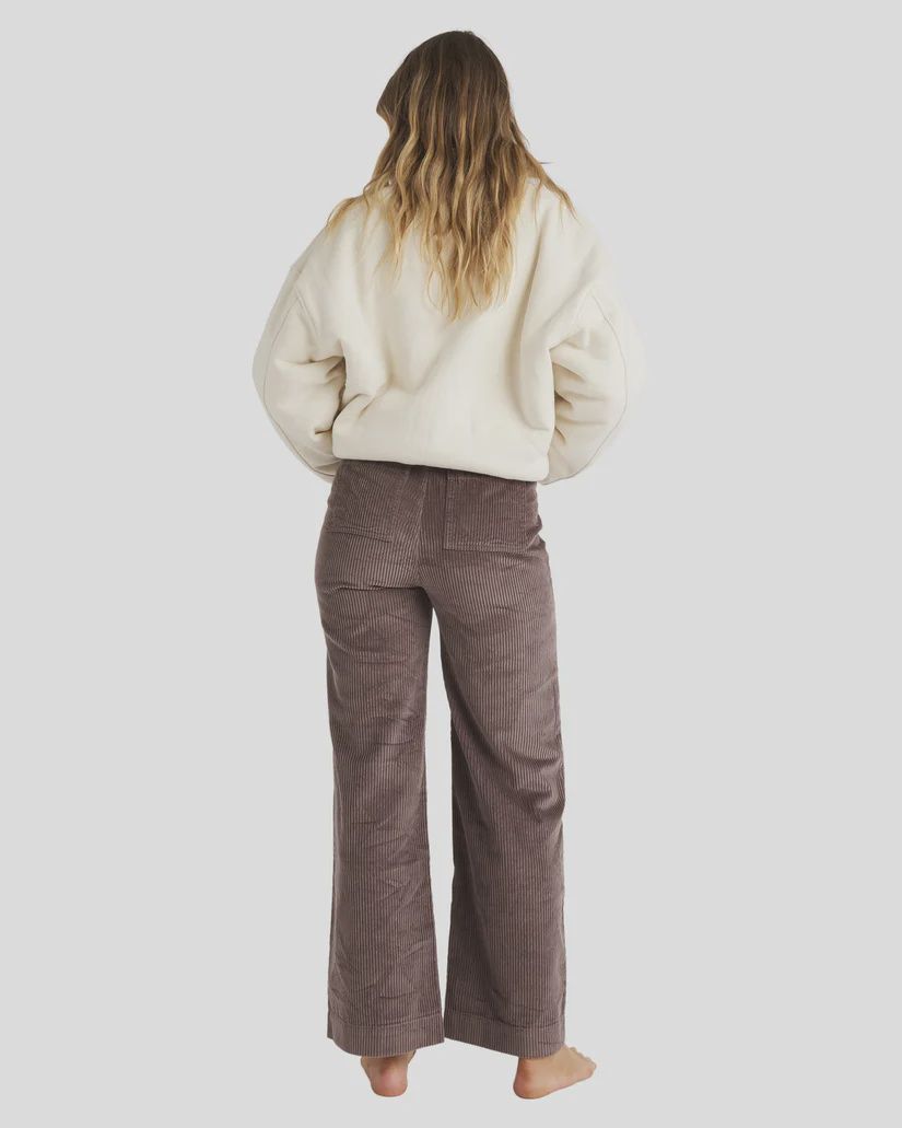 BILLABONG WOMENS PALMY CORD PANT - KONA