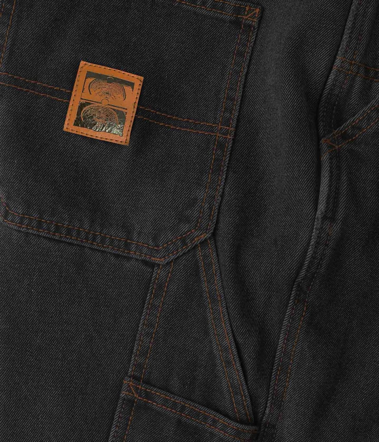 FORMER MENS VT DISTEND DENIM 20.5&quot; WALKSHORT- WASHED BLACK